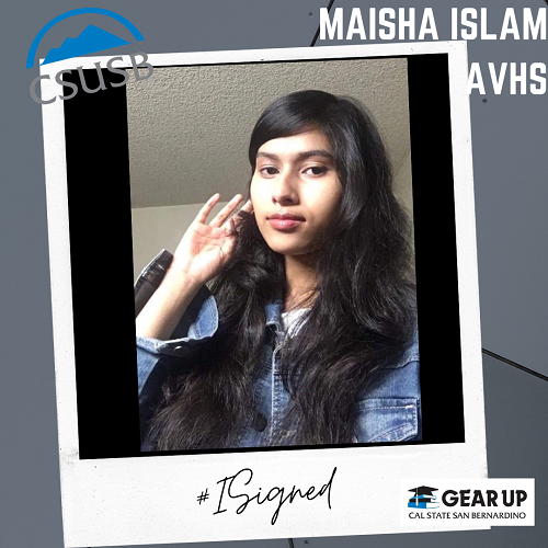 Maisha Islam - AVHS
