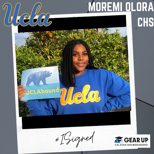 Moremi Olora - CHS - UCLA