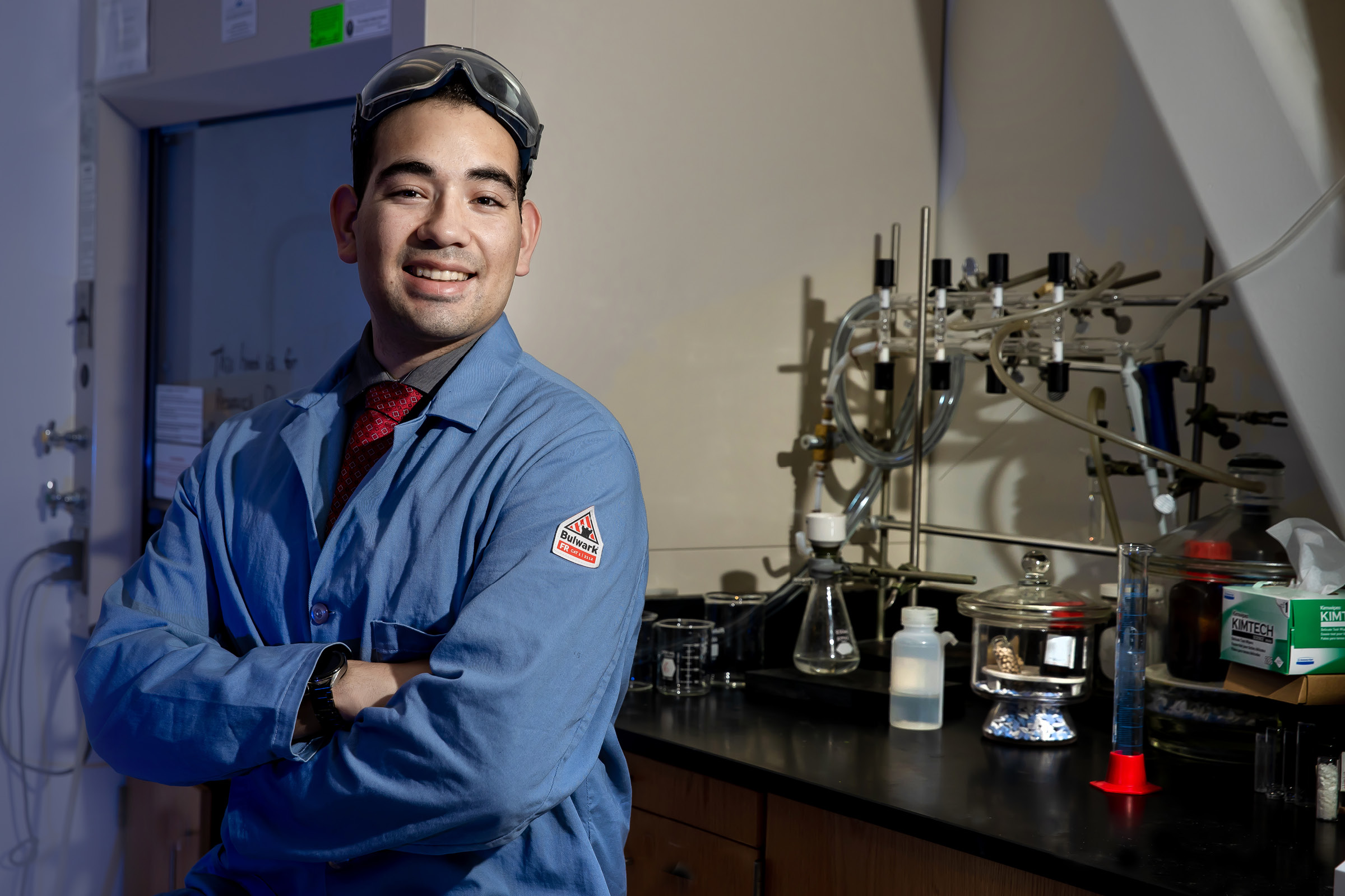 David Murillo, student in the College of Natural Sciences