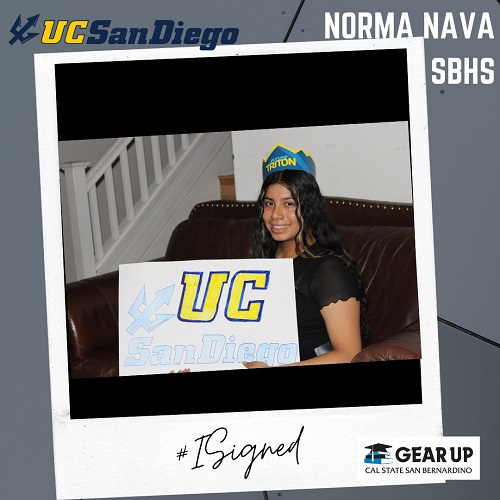 Norma Nava - SBHS - UCSD