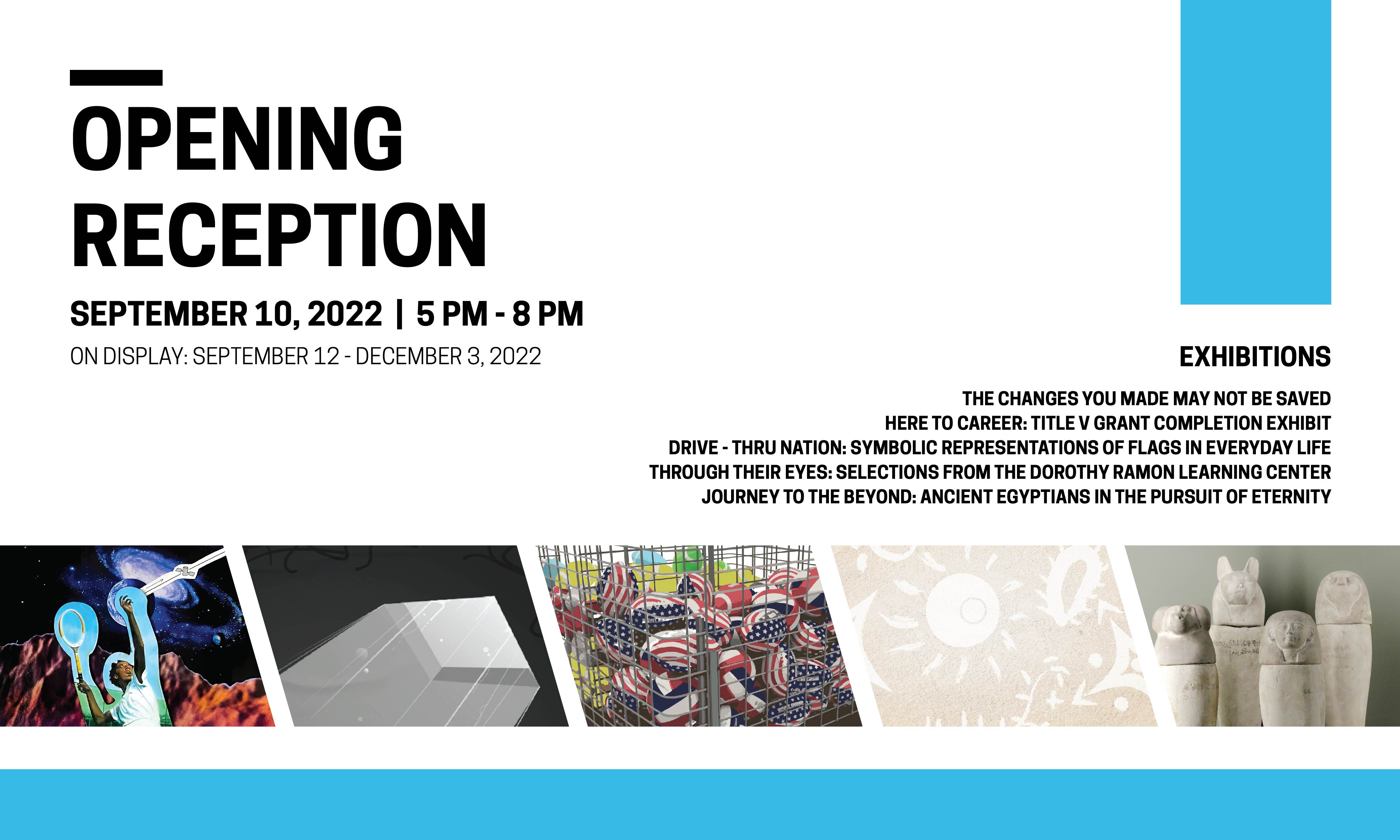 Art museum opening reception