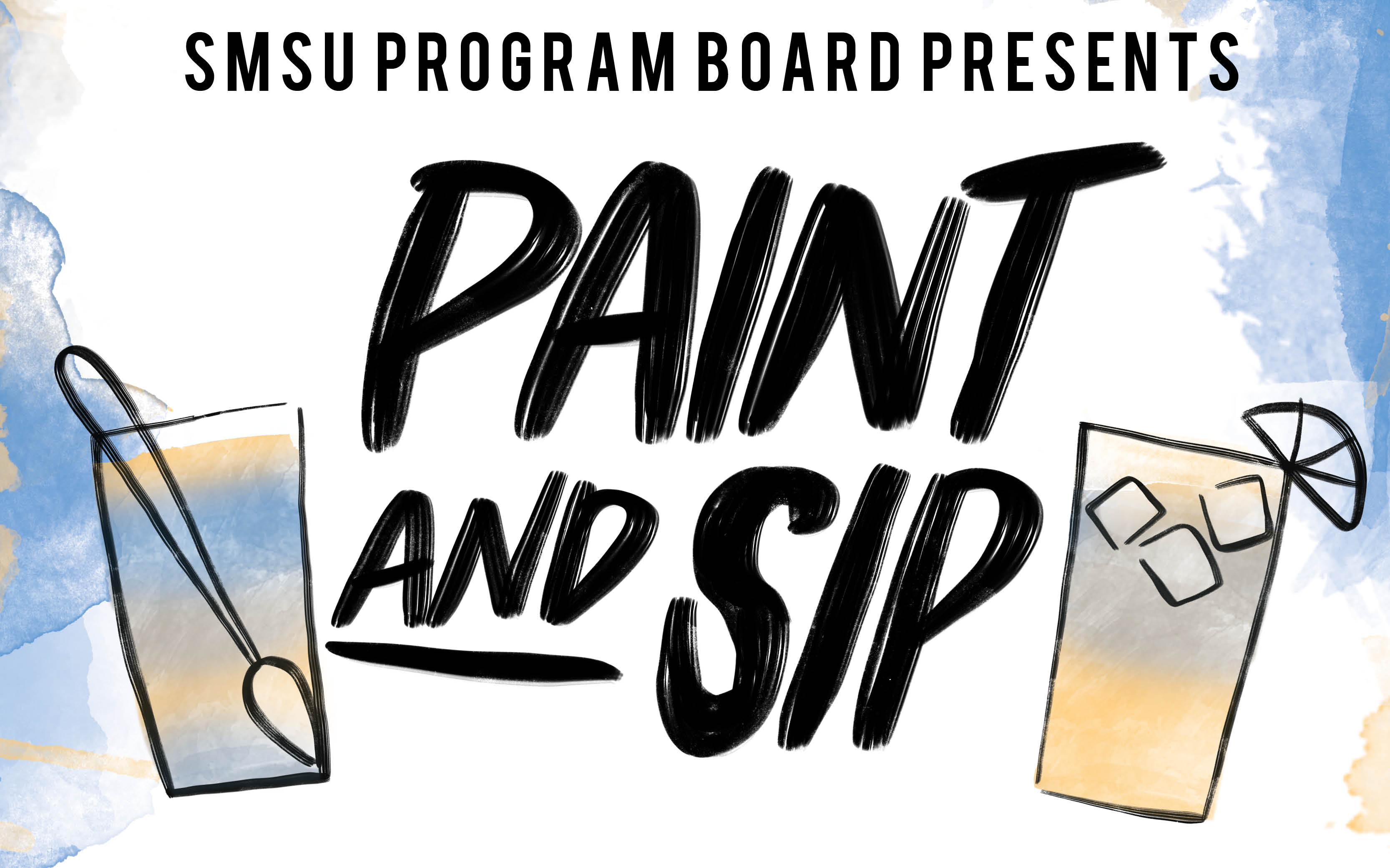 SMSU Program Board presents "Paint and Sip"