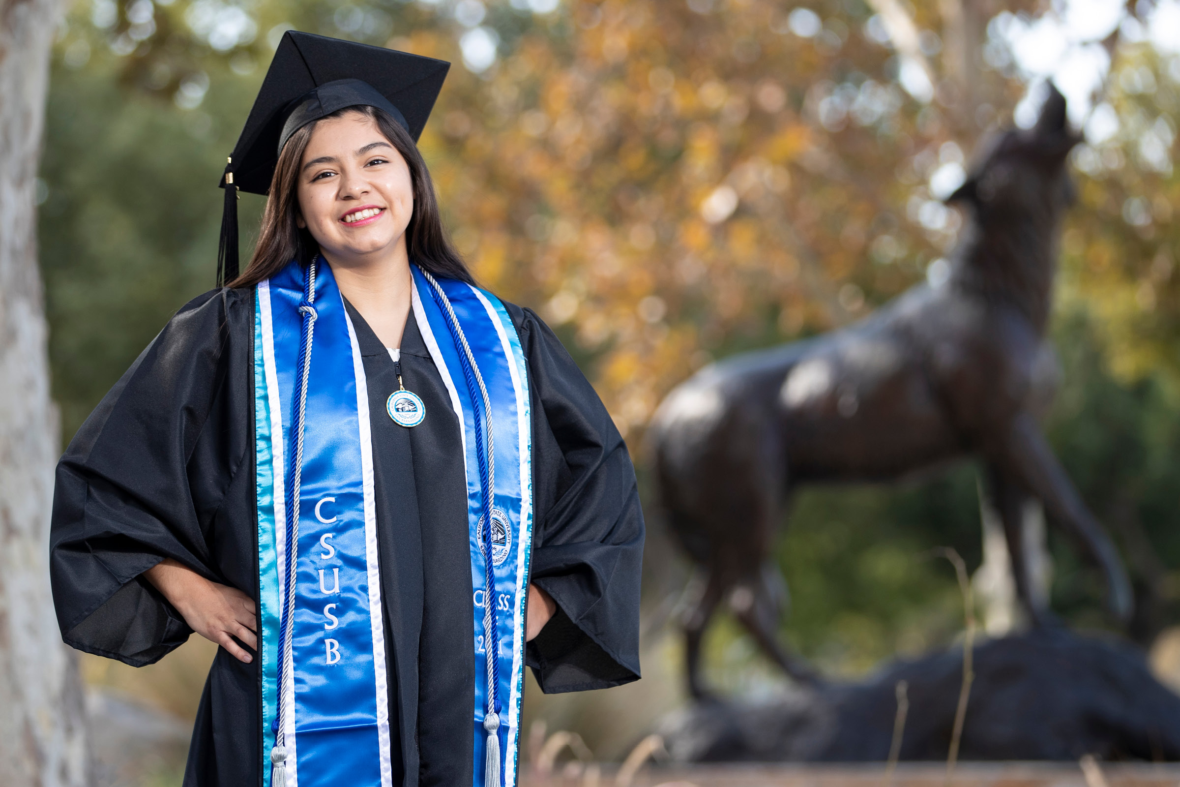 Marie Partida, alumna of the Jack H. Brown College of Business and Public Administration. 