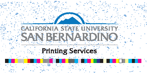 CSUSB Printing Services Extension Logo