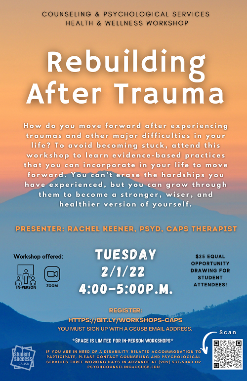 Rebuilding After Trauma