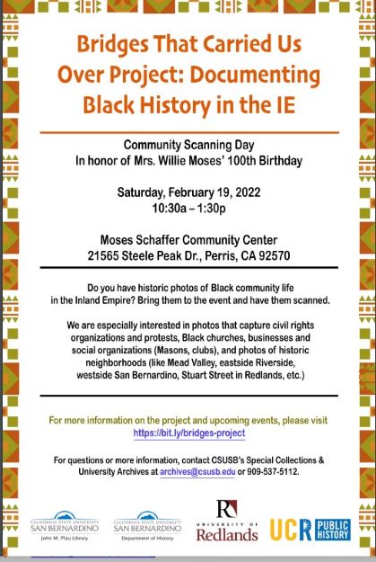 Inland Empire Events Calendar 2022 Events Calendar | Black History Month | Csusb