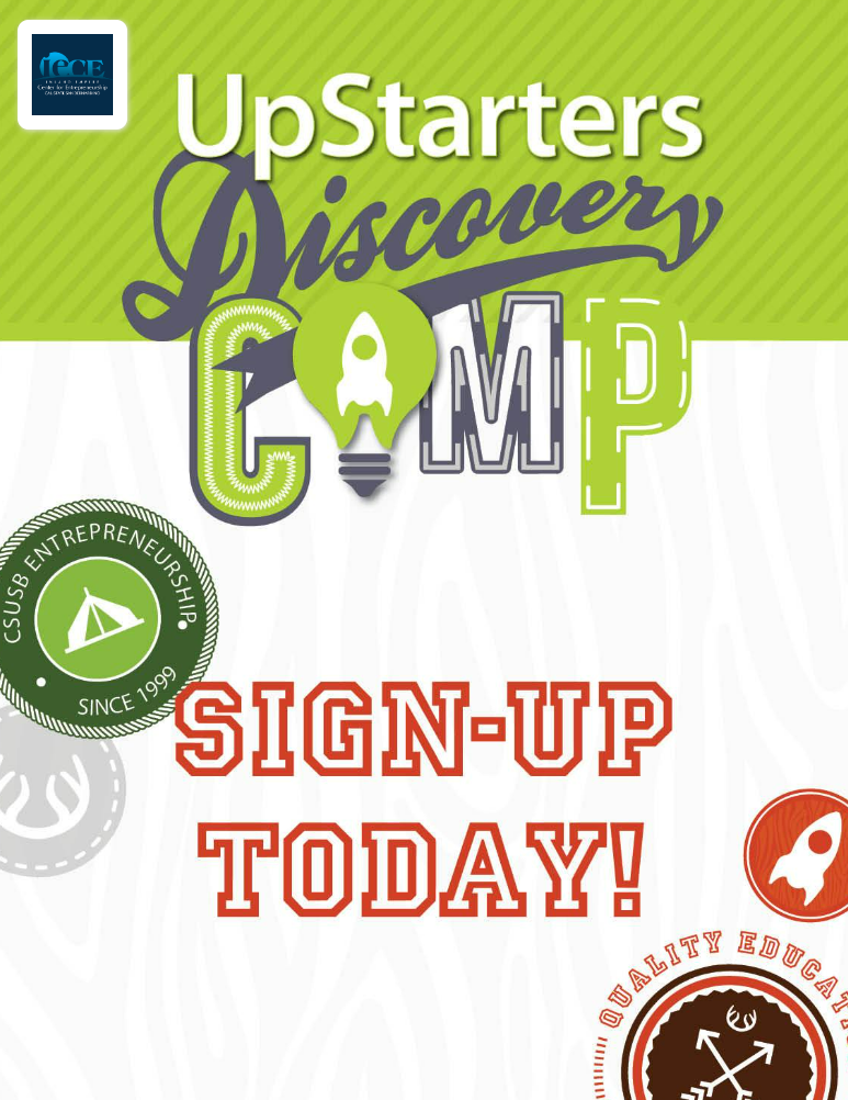 Upstarters Discovery Camp logo