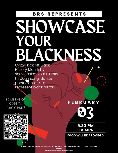 Showcase Your Blackness Flyer