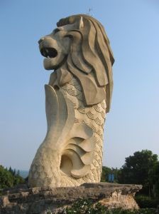 lion statue