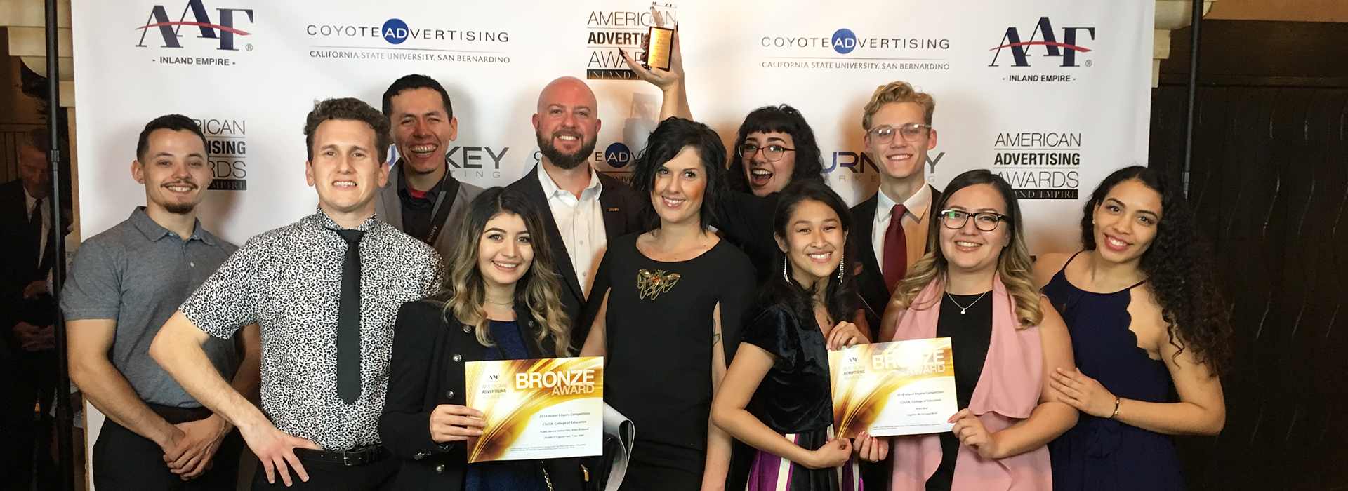 Coyote Advertising wins major awards from American Advertising Federation Inland Empire Chapter