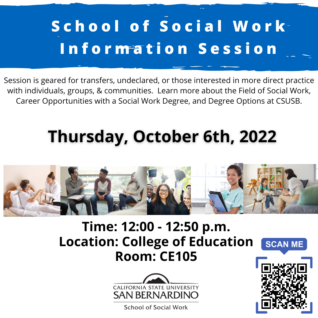 School Of Social Work Information Session CSUSB school-of-social-work-information-session-csusb