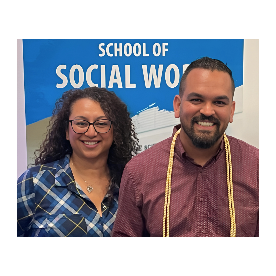 Michael Griggs and Sofia Alvarenga