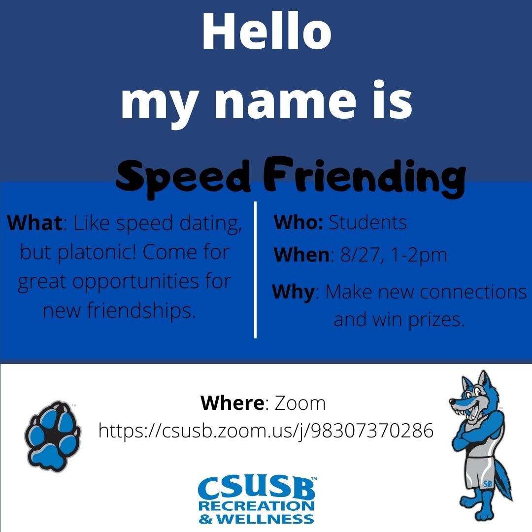 Opportunity to meet new friends 