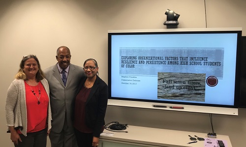 Dr. Stephen Franklin, Dr. Donna Schnorr & Dissertation Committee