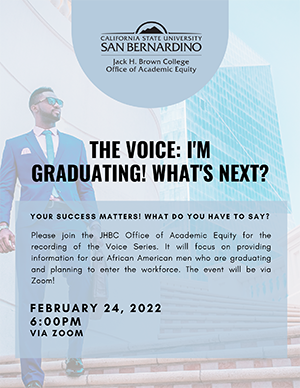 The Voice: I'm Graduating! What's Next?