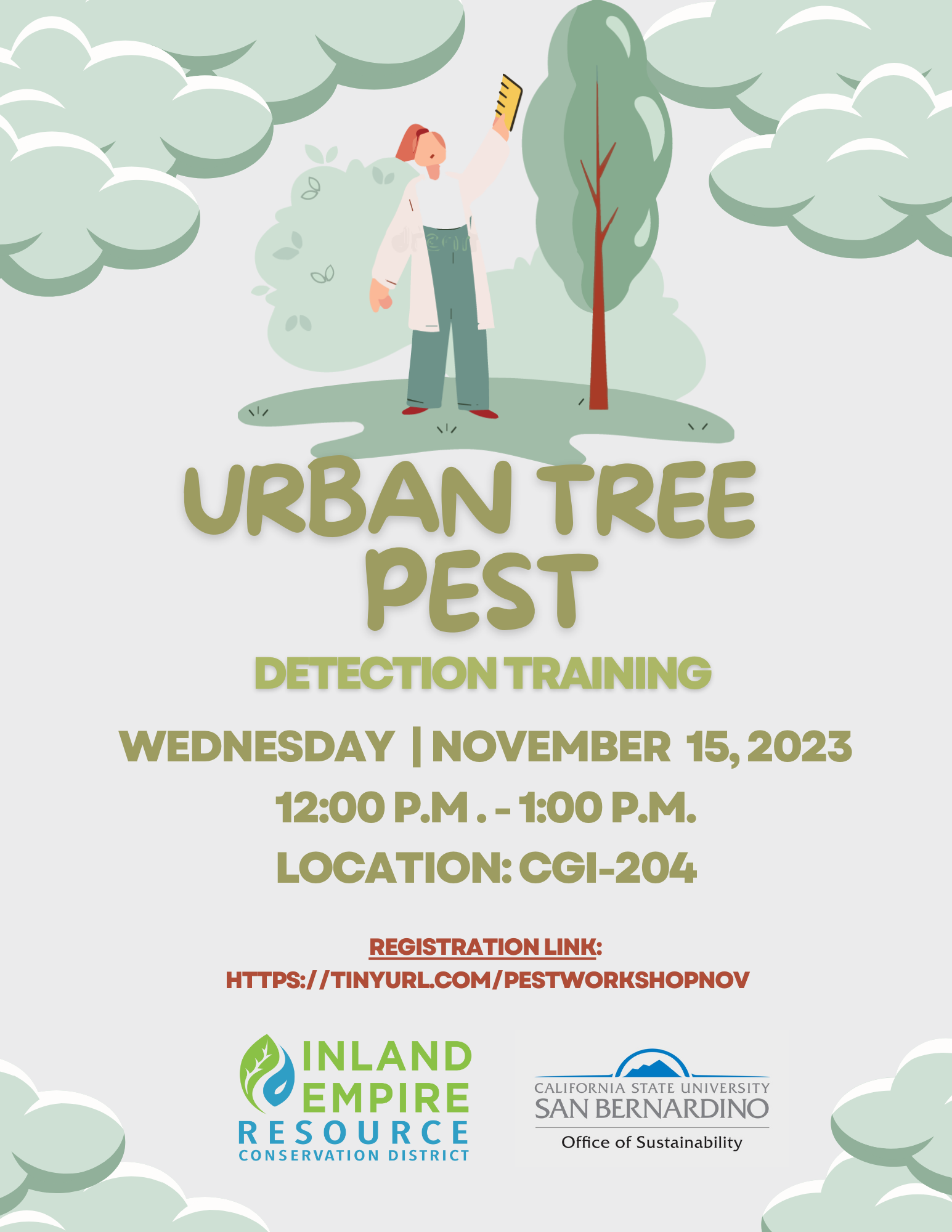 Urban Tree Pest Detection Training | Office Of Sustainability | CSUSB