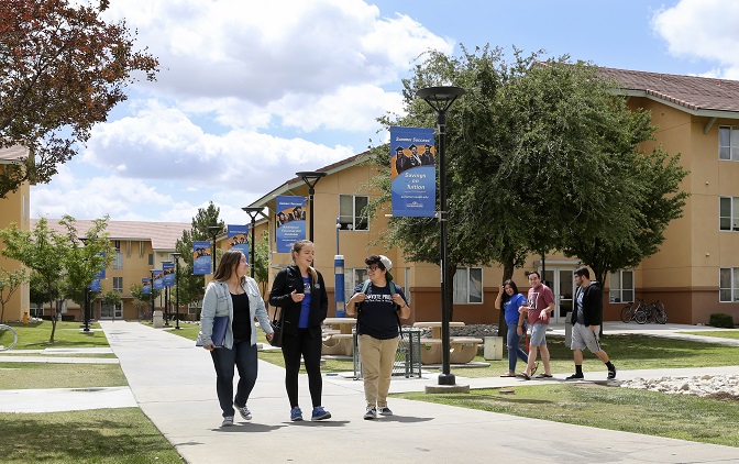 Students Touring Villages CSUSB