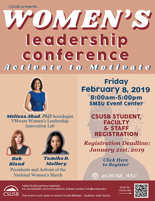 Women's Leadership Conference Flyer