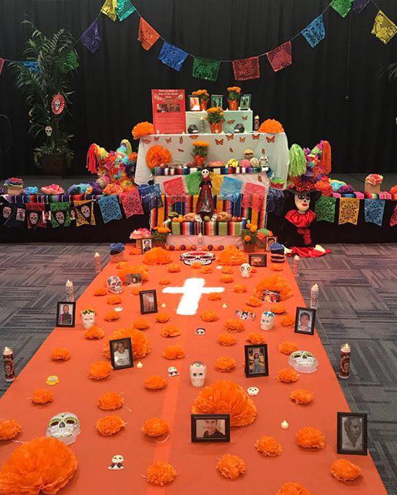 Alter created for Día de los muertos 2017