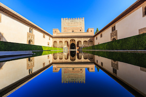 The Alhambra in Granada, Spain