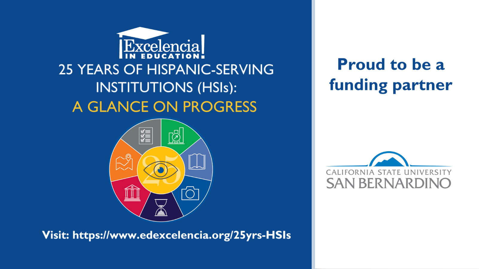 The report was developed with the generous support of the leaders of 14 colleges and universities including Tomás D. Morales, president of Cal State San Bernardino, which has been a Hispanic-Serving Institution since 1994.