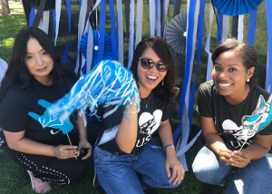 SDC team members at university picnic
