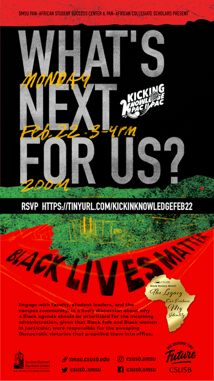 Kickin' Knowledge - Black History Month Edition Flyer