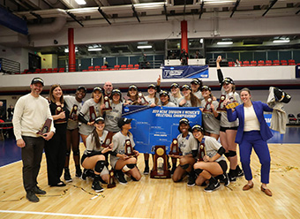 Women's Volleyball team captures first national championship