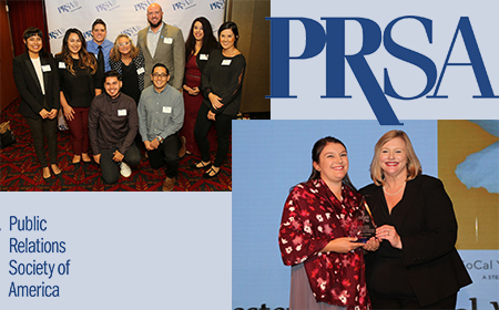 Two PRSA Polaris Awards by CSUSB Students and Professors