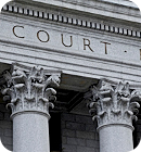 BA in Criminal Justice. Image of a courthouse.
