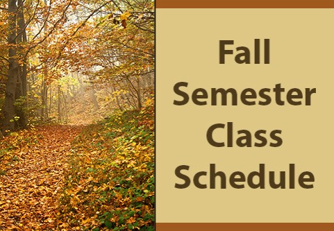 Fall Semester Class Schedule