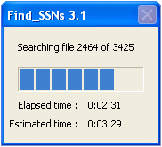 Find_SSNs Screenshot