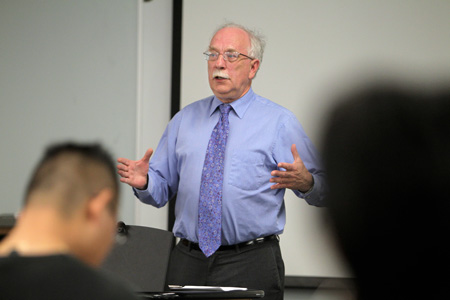 Guy giving a lecture