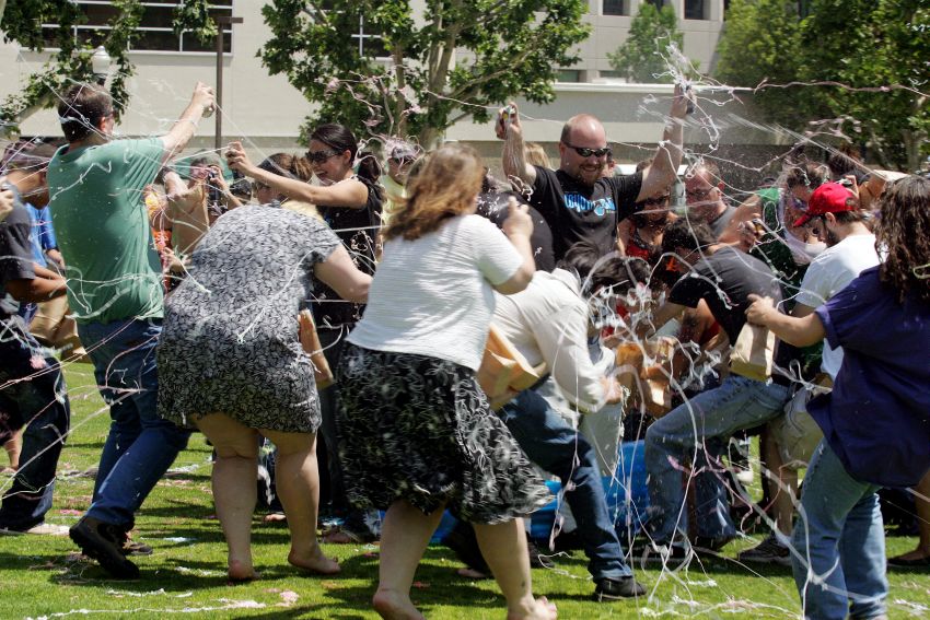 Silly String Spring Fling