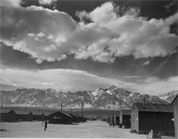 Manzanar street scene