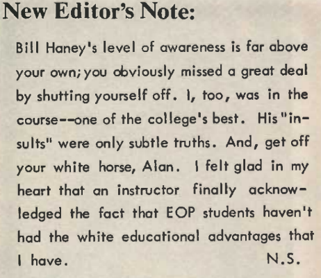 New Editor's Note