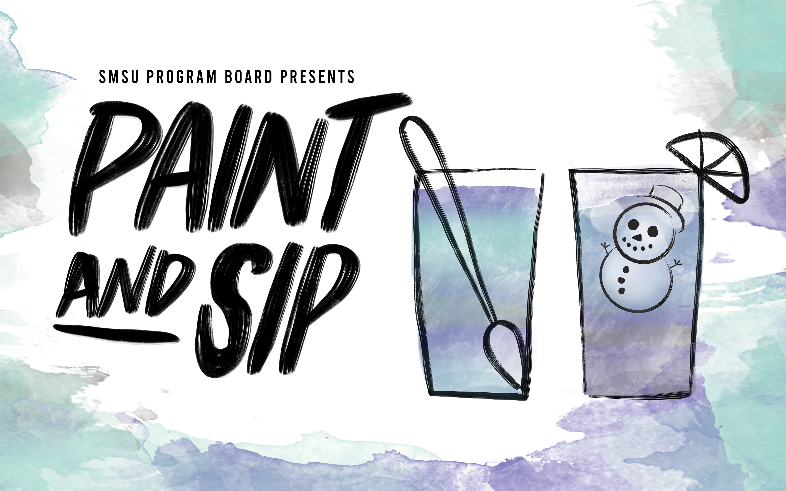 SMSU Program Board presents "Paint and Sip"