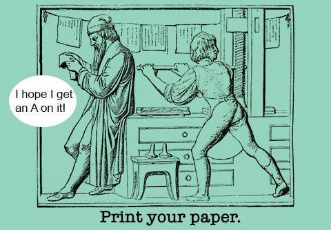 Print your paper.