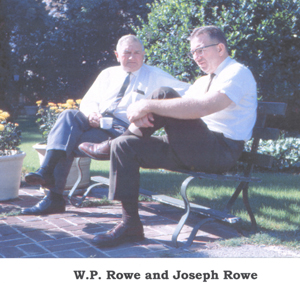 W.P Rowe and Joseph Rowe
