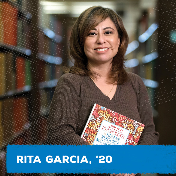 Rita Garcia '20, alumna of the College of Social and Behavioral Sciences