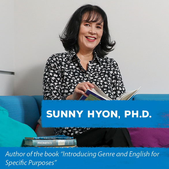 Author of the book “Introducing Genre and English for Specific Purposes”