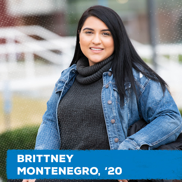 Brittney Montenegro, alumna of the Jack H. Brown College of Business and Public Administration. 