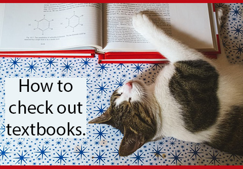 How to check out textbooks
