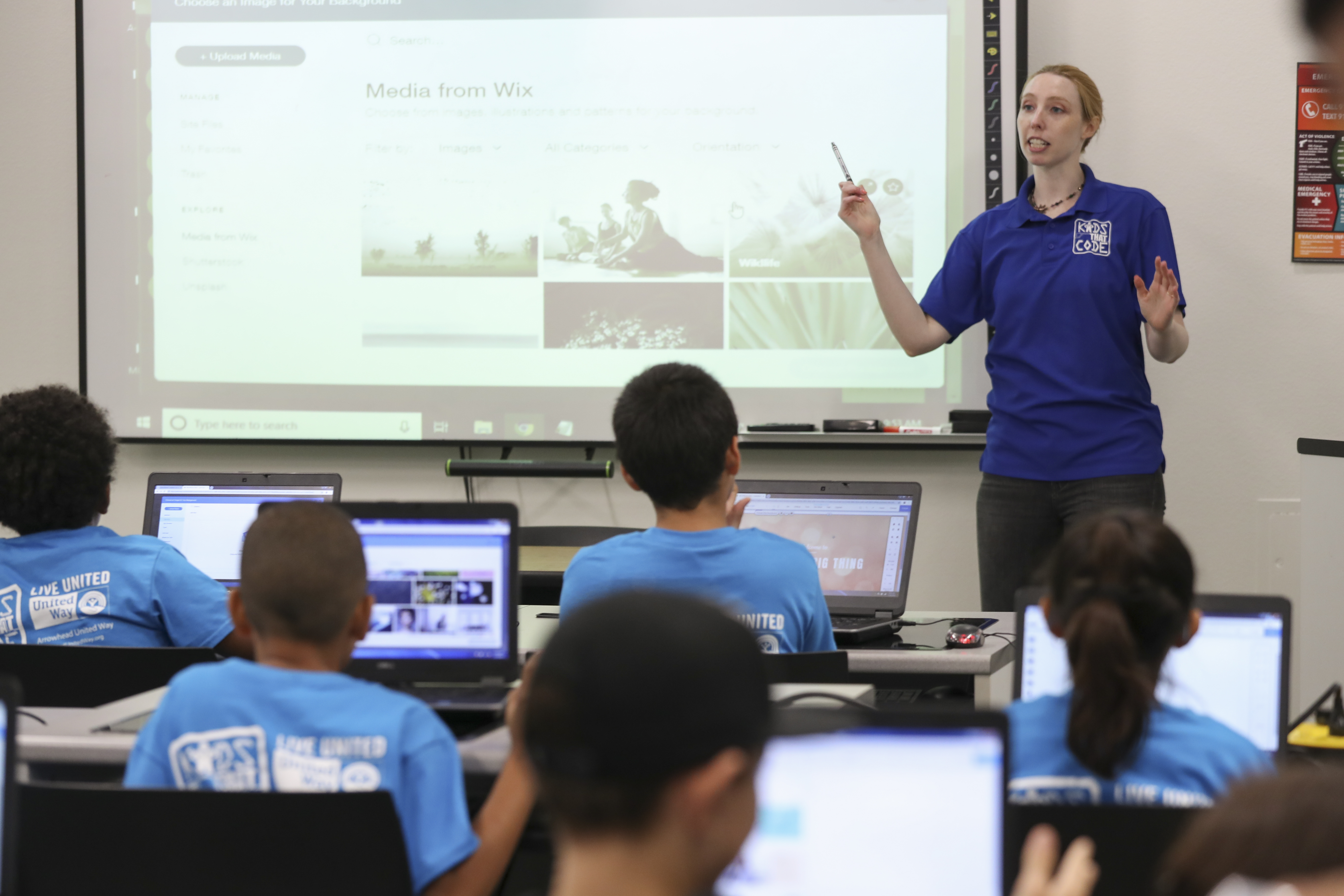 Computer Science classroom