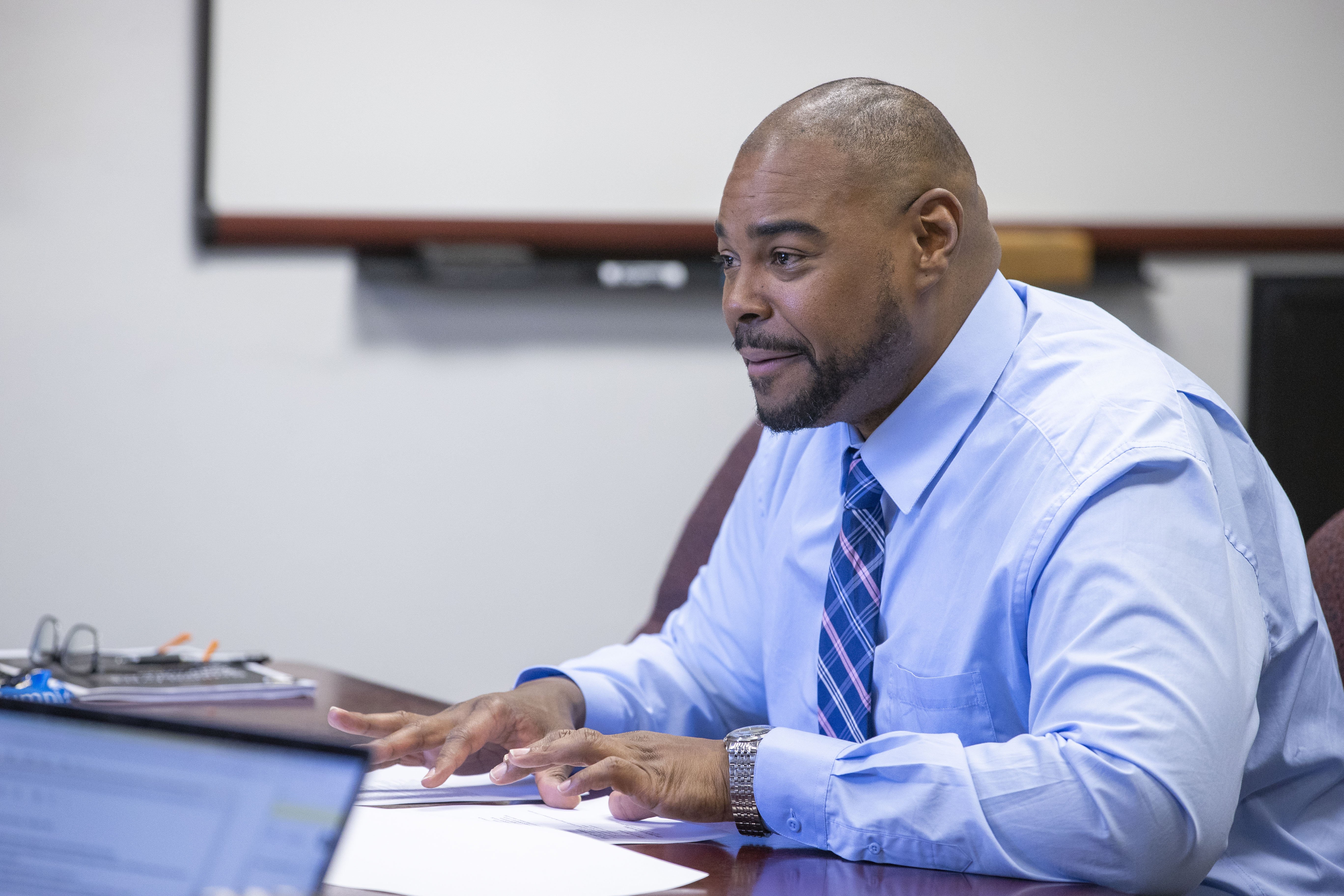 Cybersecurity classroom