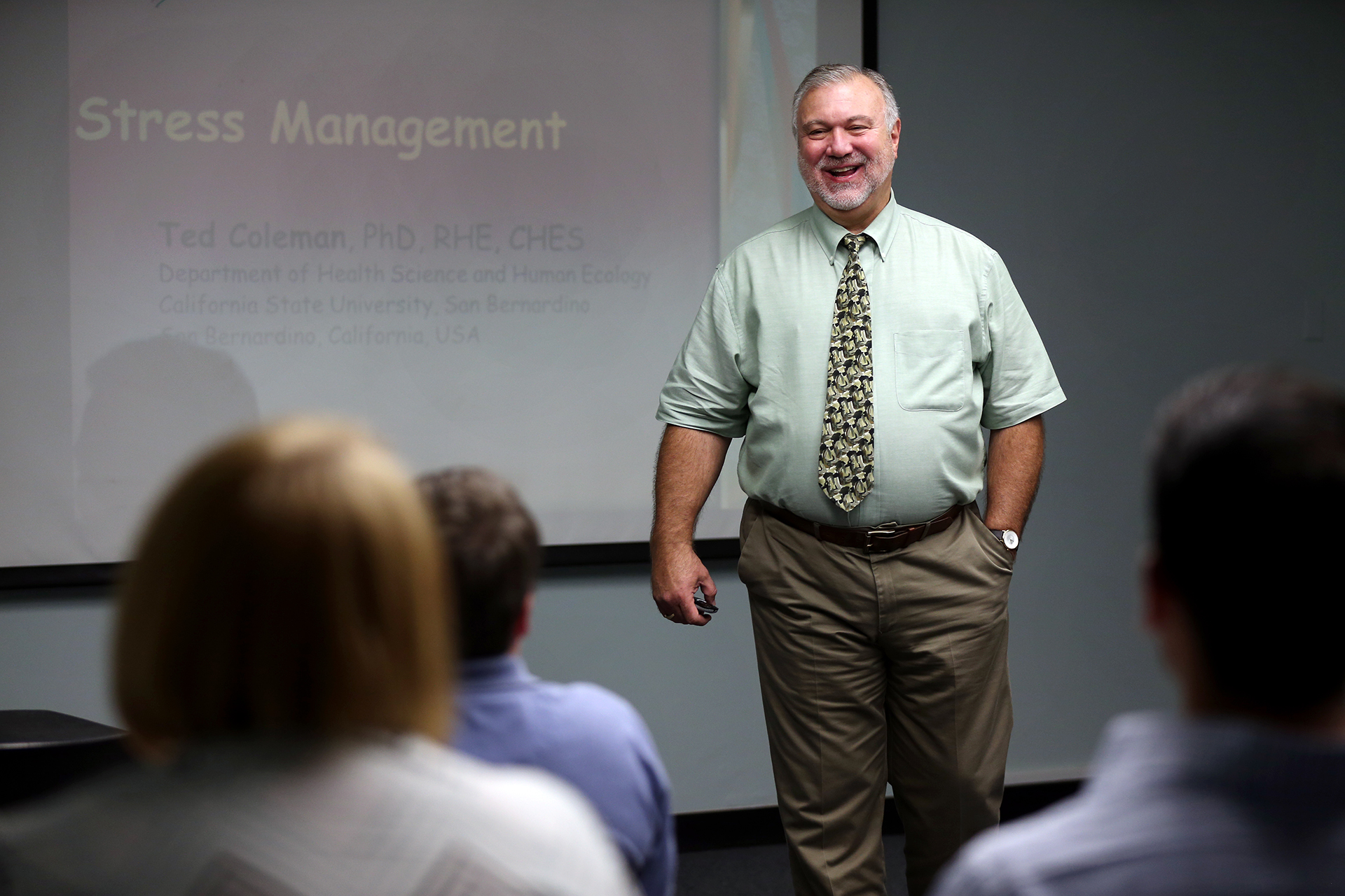 Health Sciences classroom