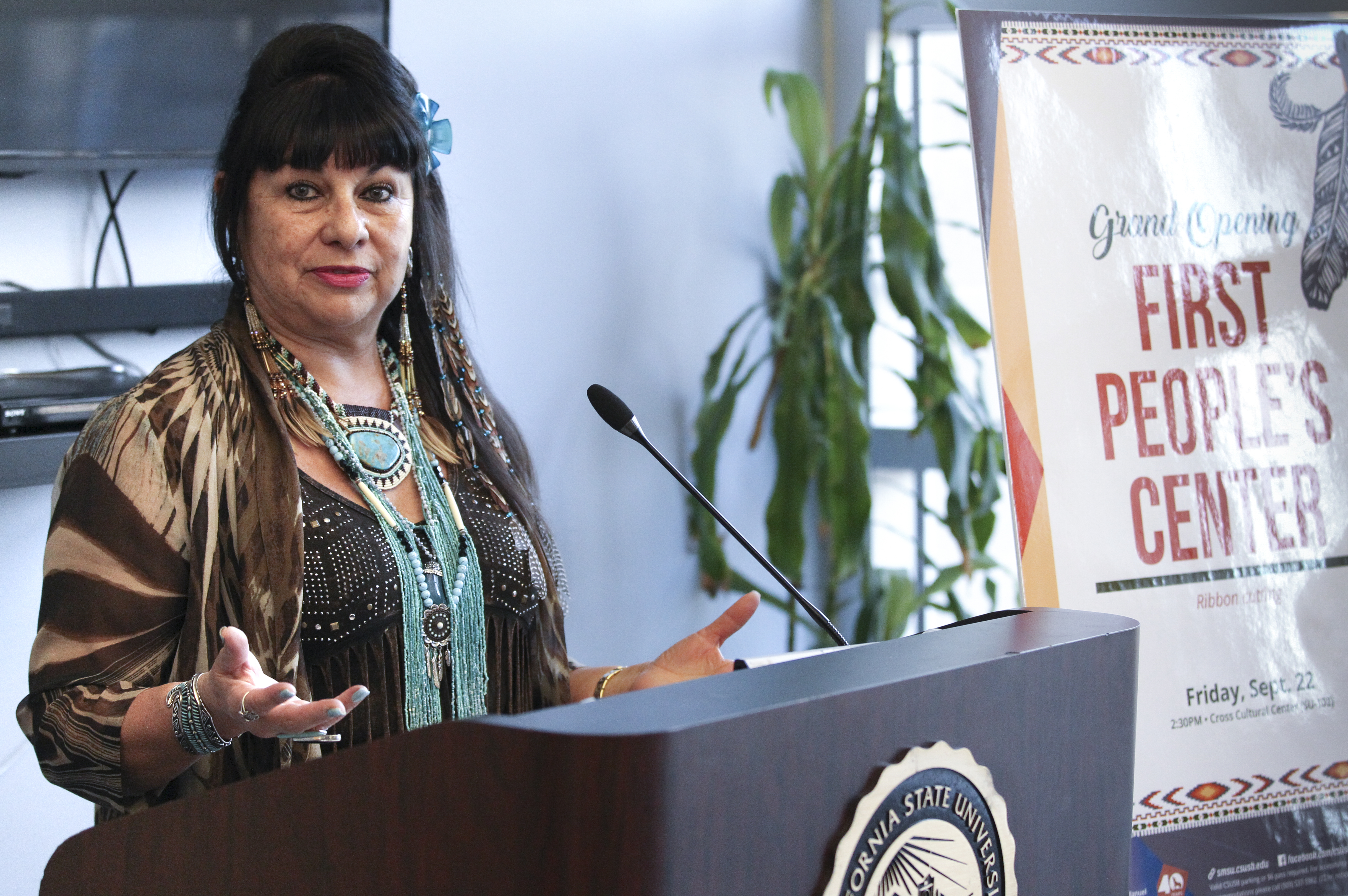 Native American professor