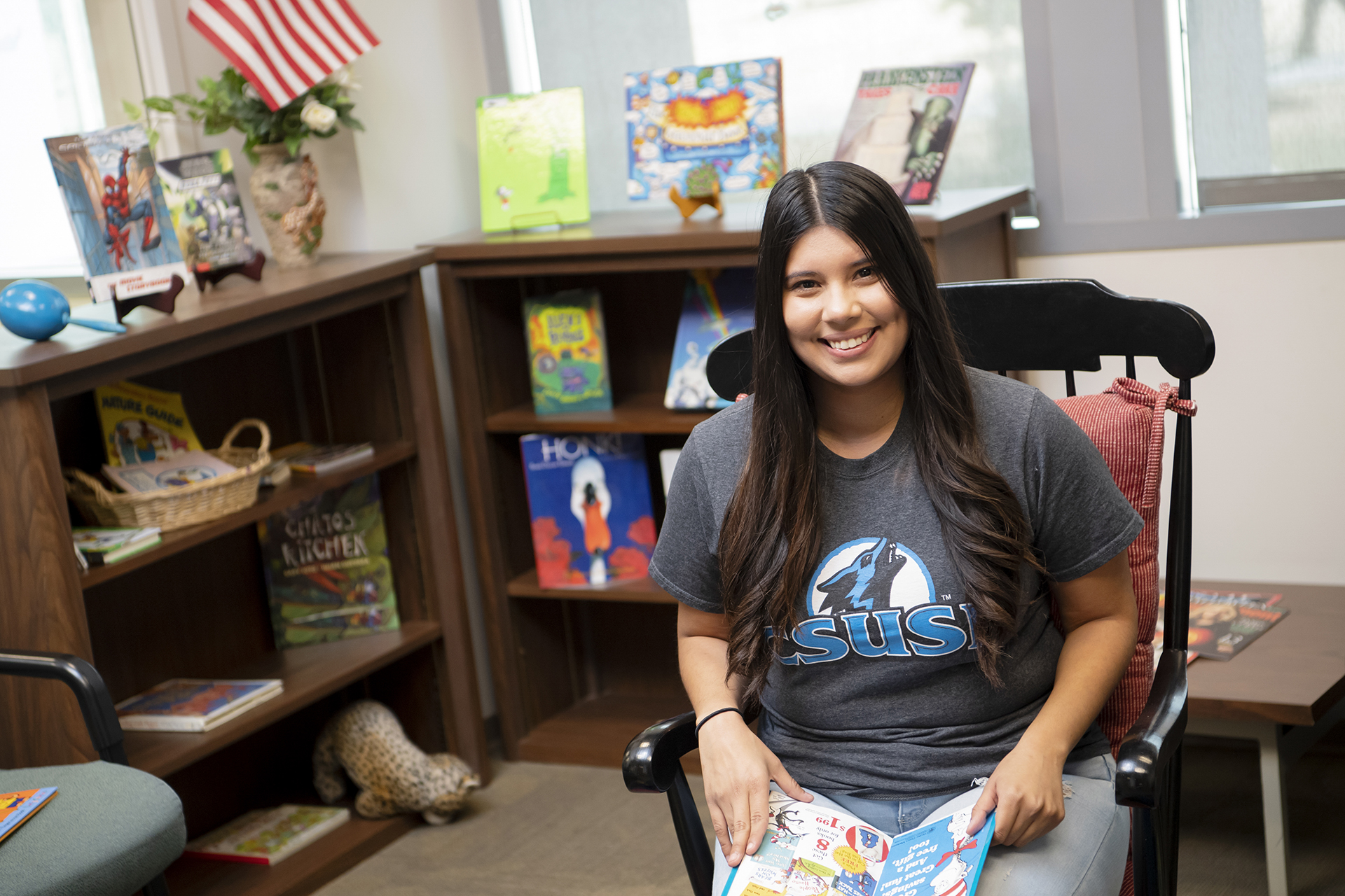 Literacy Education student