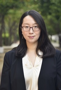 Dr. Wendy Paik dressed in a black suit